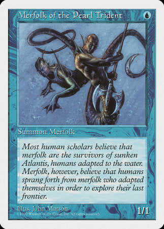 Merfolk of the Pearl Trident [Fifth Edition] | Exor Games Truro