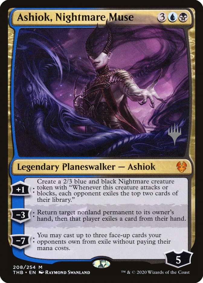 Ashiok, Nightmare Muse (Promo Pack) [Theros Beyond Death Promos] | Exor Games Truro