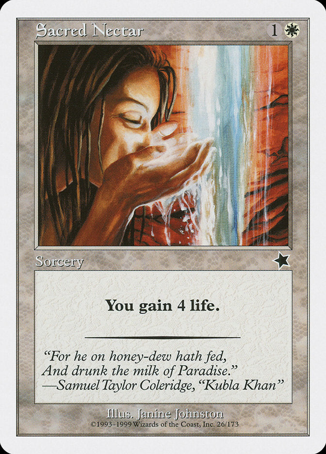 Sacred Nectar [Starter 1999] | Exor Games Truro