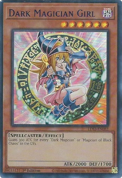 Dark Magician Girl (Blue) [LDS3-EN082] Ultra Rare | Exor Games Truro