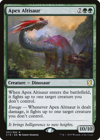 Apex Altisaur [Commander 2019] | Exor Games Truro