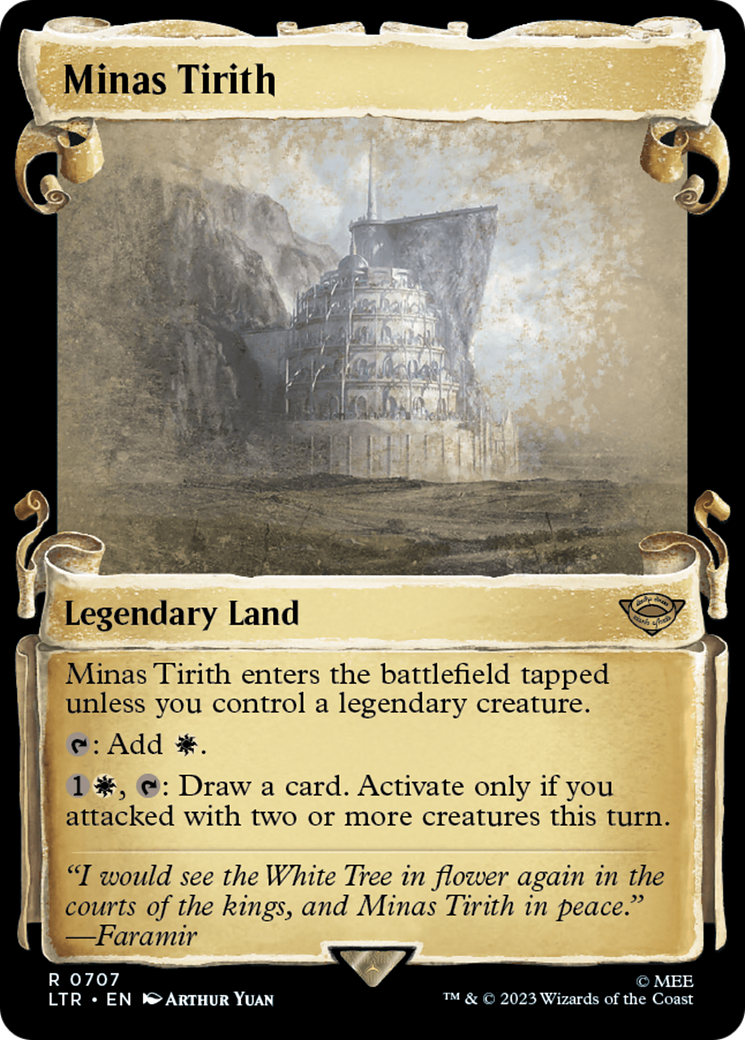 Minas Tirith [The Lord of the Rings: Tales of Middle-Earth Showcase Scrolls] | Exor Games Truro