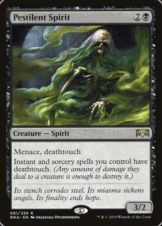 Pestilent Spirit [Ravnica Allegiance] | Exor Games Truro