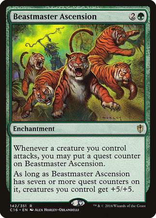 Beastmaster Ascension [Commander 2016] | Exor Games Truro