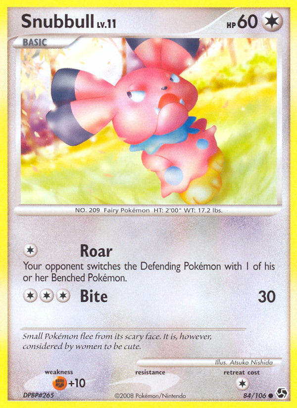 Snubbull (84/106) [Diamond & Pearl: Great Encounters] | Exor Games Truro