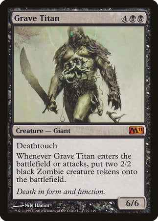 Grave Titan [Magic 2011] | Exor Games Truro