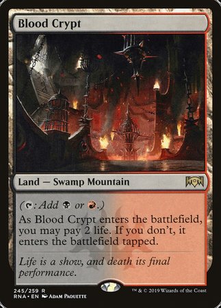 Blood Crypt [Ravnica Allegiance] | Exor Games Truro