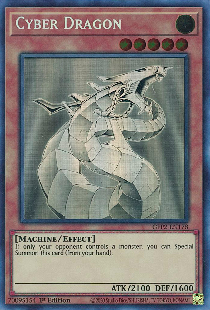 Cyber Dragon [GFP2-EN178] Ghost Rare | Exor Games Truro