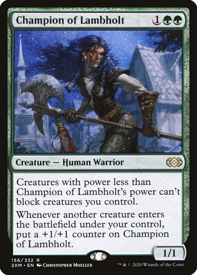 Champion of Lambholt [Double Masters] | Exor Games Truro