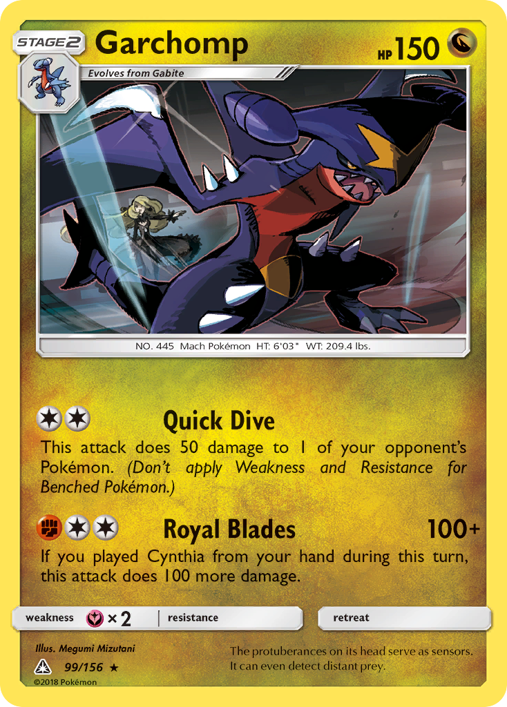 Garchomp (99/156) [Sun & Moon: Ultra Prism] | Exor Games Truro