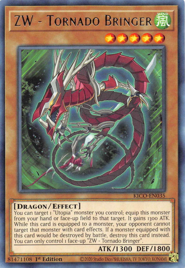 ZW - Tornado Bringer [KICO-EN035] Rare | Exor Games Truro