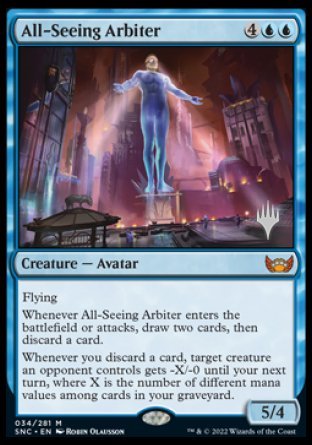 All-Seeing Arbiter (Promo Pack) [Streets of New Capenna Promos] | Exor Games Truro