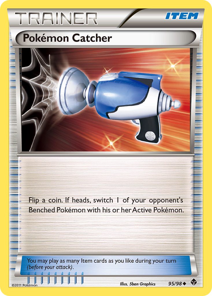 Pokemon Catcher (95/98) [Black & White: Emerging Powers] | Exor Games Truro