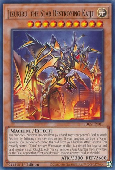 Jizukiru, the Star Destroying Kaiju [SDCS-EN019] Common | Exor Games Truro