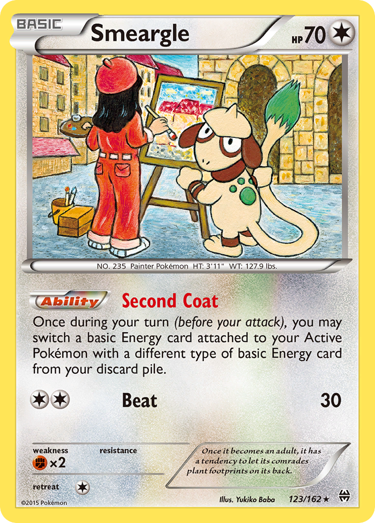 Smeargle (123/162) [XY: BREAKthrough] | Exor Games Truro