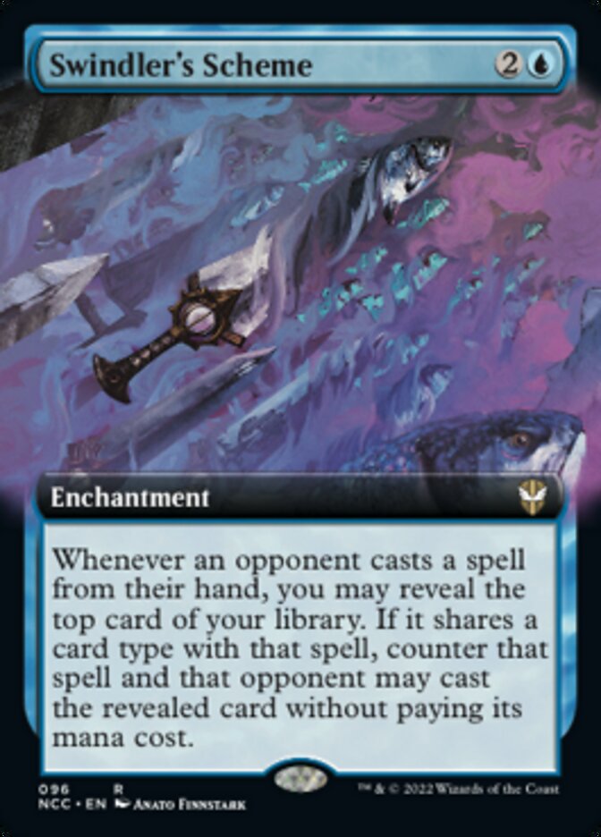 Swindler's Scheme (Extended Art) [Streets of New Capenna Commander] | Exor Games Truro