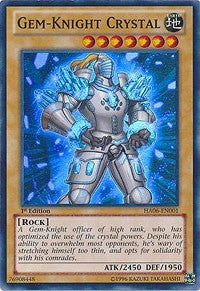 Gem-Knight Crystal [HA06-EN001] Super Rare | Exor Games Truro