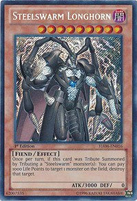 Steelswarm Longhorn [HA06-EN016] Secret Rare | Exor Games Truro