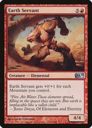 Earth Servant [Magic 2011] | Exor Games Truro