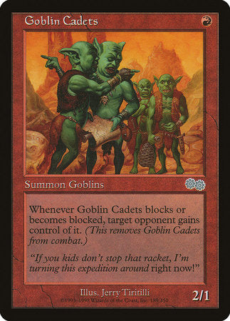 Goblin Cadets [Urza's Saga] | Exor Games Truro