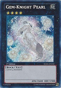 Gem-Knight Pearl [HA06-EN050] Secret Rare | Exor Games Truro