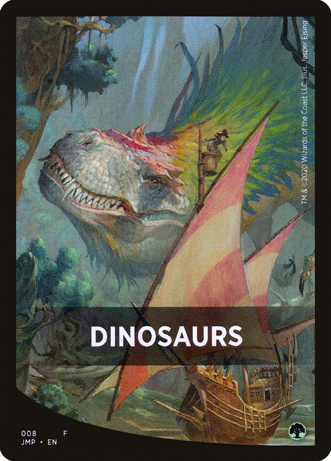 Dinosaurs Theme Card [Jumpstart Front Cards] | Exor Games Truro