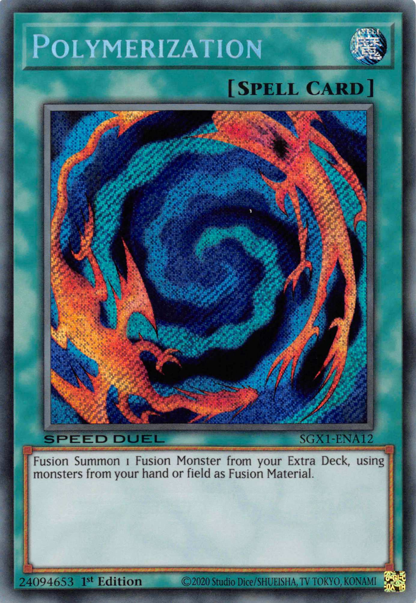 Polymerization [SGX1-ENA12] Secret Rare | Exor Games Truro