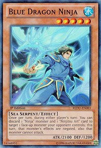 Blue Dragon Ninja [REDU-EN083] Super Rare | Exor Games Truro