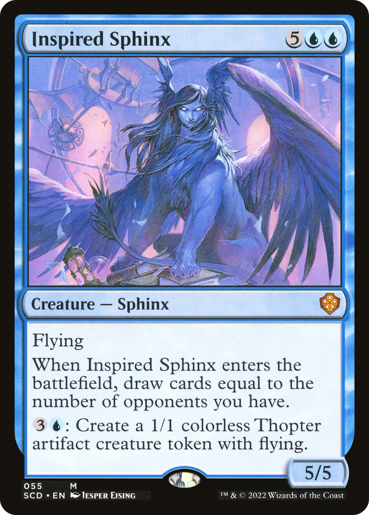 Inspired Sphinx [Starter Commander Decks] | Exor Games Truro