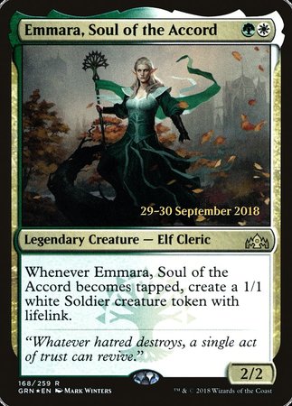 Emmara, Soul of the Accord [Guilds of Ravnica Promos] | Exor Games Truro