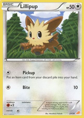 Lillipup (27/30) [Black & White: Trainer Kit - Excadrill] | Exor Games Truro