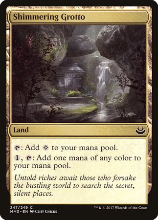 Shimmering Grotto [Modern Masters 2017] | Exor Games Truro