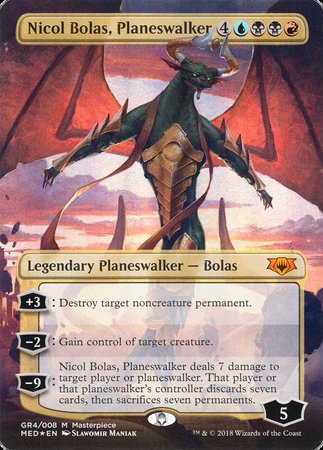 Nicol Bolas, Planeswalker [Mythic Edition] | Exor Games Truro
