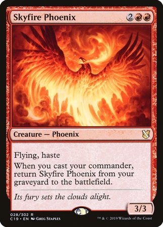 Skyfire Phoenix [Commander 2019] | Exor Games Truro