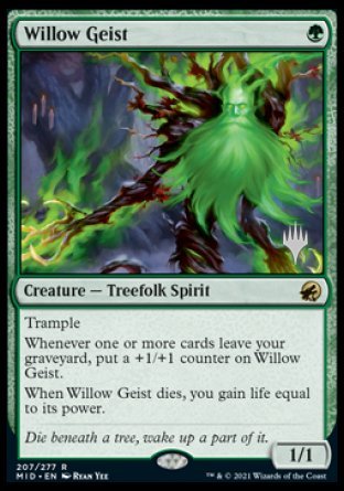 Willow Geist (Promo Pack) [Innistrad: Midnight Hunt Promos] | Exor Games Truro