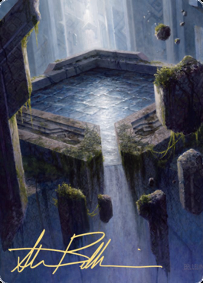 Morphic Pool Art Card (Gold-Stamped Signature) [Zendikar Rising Art Series] | Exor Games Truro