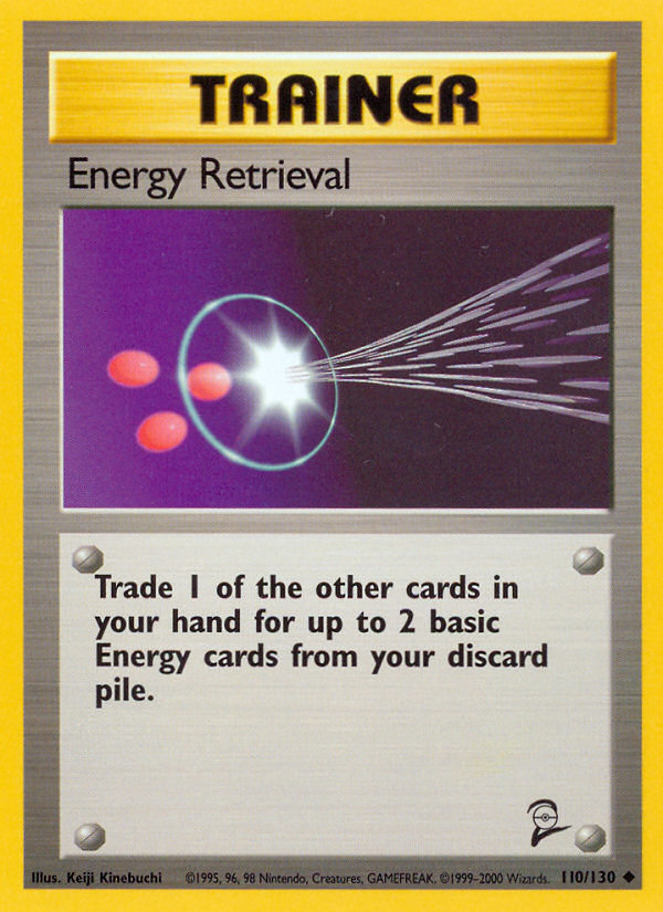 Energy Retrieval (110/130) [Base Set 2] | Exor Games Truro