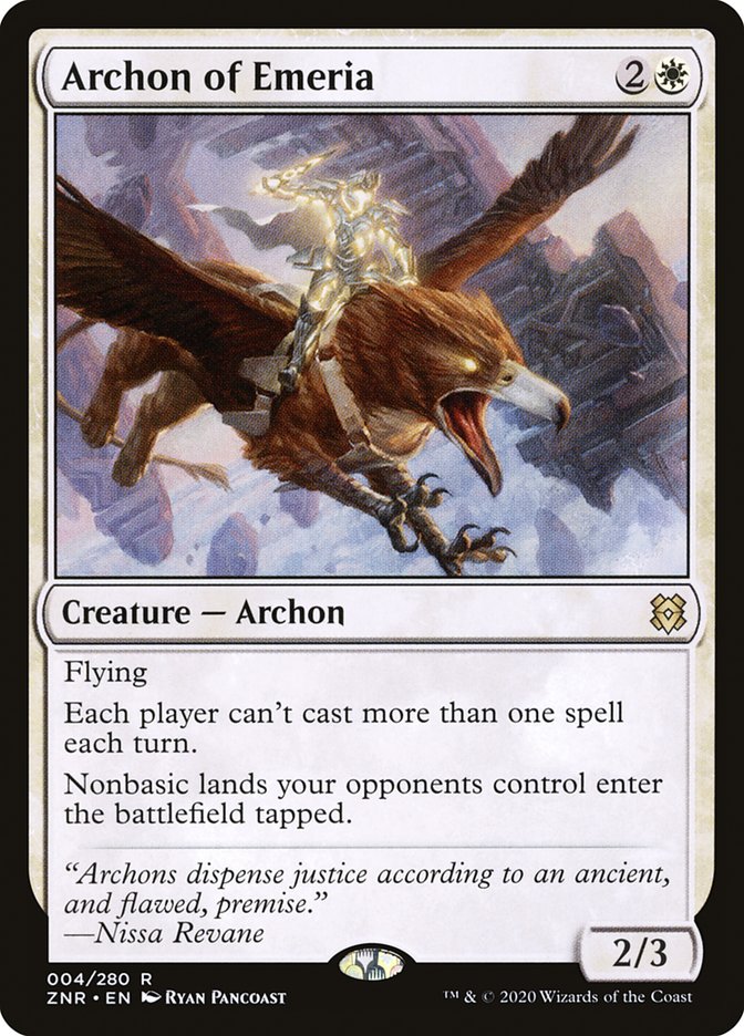 Archon of Emeria [Zendikar Rising] | Exor Games Truro