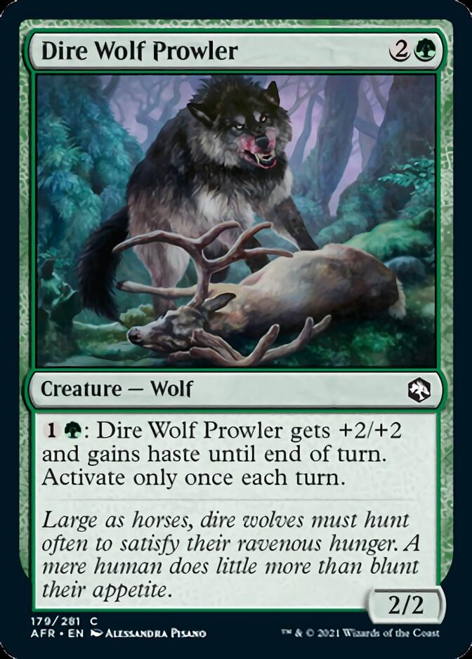 Dire Wolf Prowler [Dungeons & Dragons: Adventures in the Forgotten Realms] | Exor Games Truro