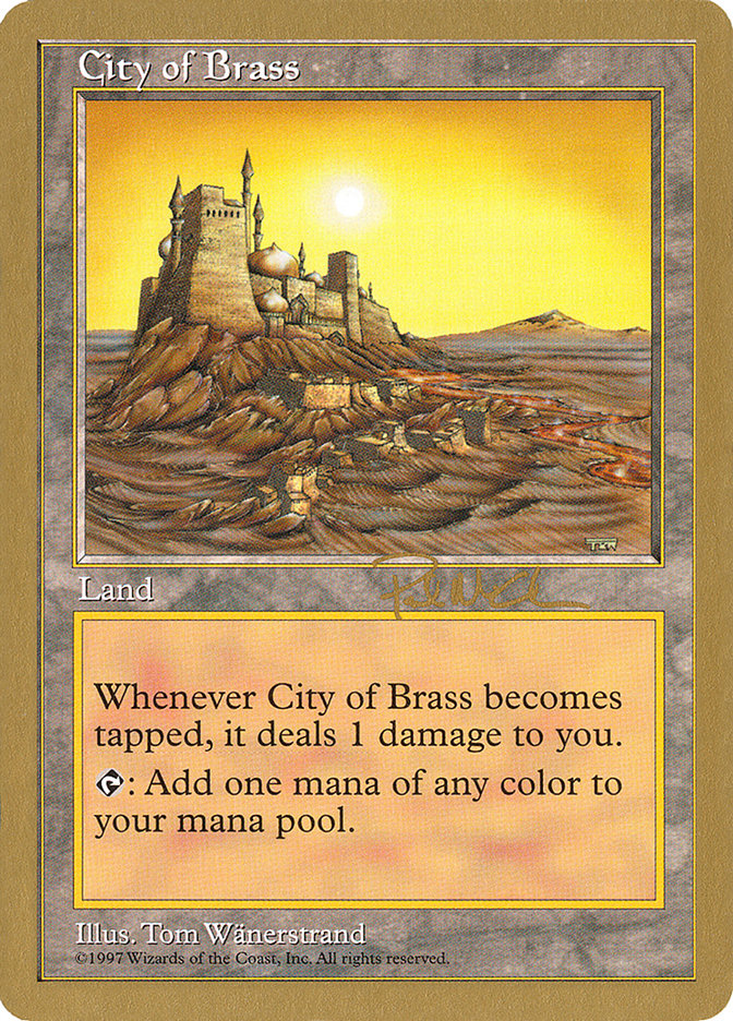 City of Brass (Paul McCabe) [World Championship Decks 1997] | Exor Games Truro