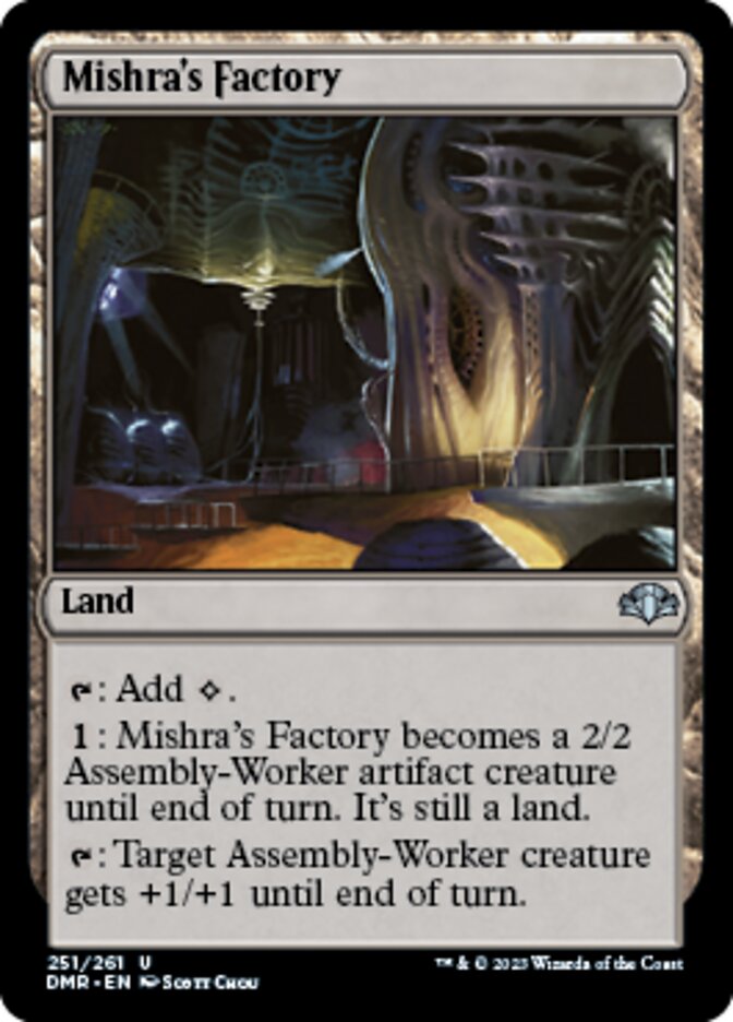 Mishra's Factory [Dominaria Remastered] | Exor Games Truro