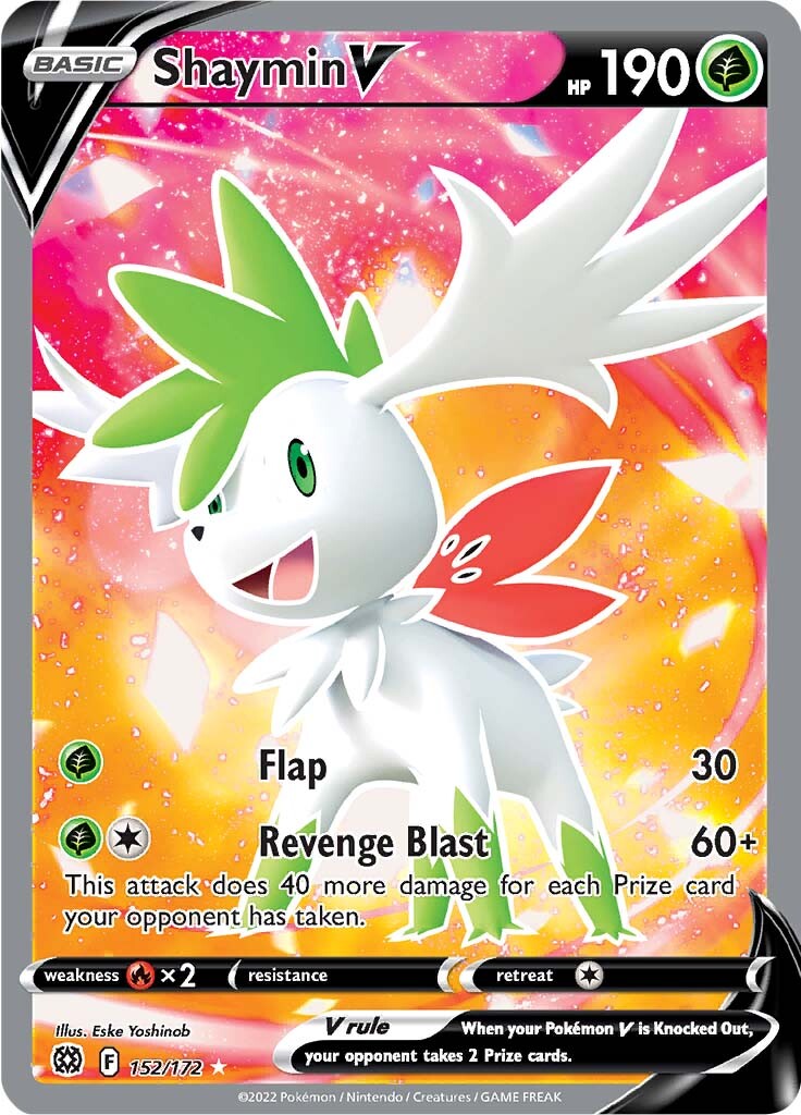 Shaymin V (152/172) [Sword & Shield: Brilliant Stars] | Exor Games Truro