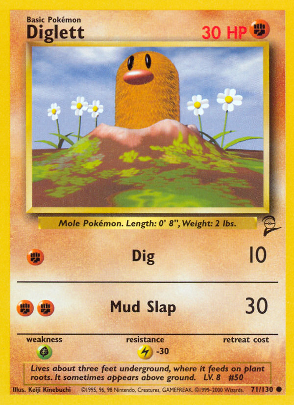 Diglett (71/130) [Base Set 2] | Exor Games Truro