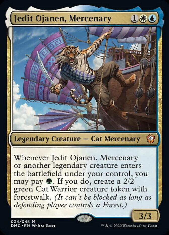 Jedit Ojanen, Mercenary [Dominaria United Commander] | Exor Games Truro