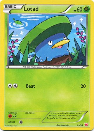 Lotad (11/30) [XY: Trainer Kit 2 - Latias] | Exor Games Truro