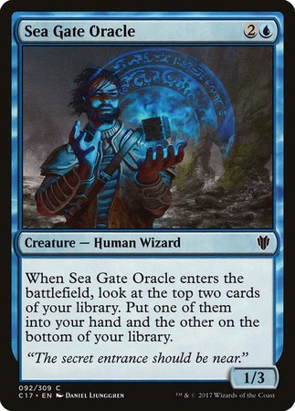 Sea Gate Oracle [Commander 2017] | Exor Games Truro