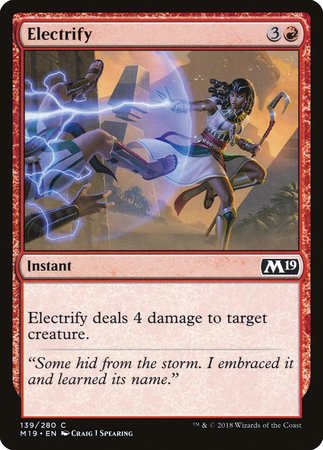 Electrify [Core Set 2019] | Exor Games Truro