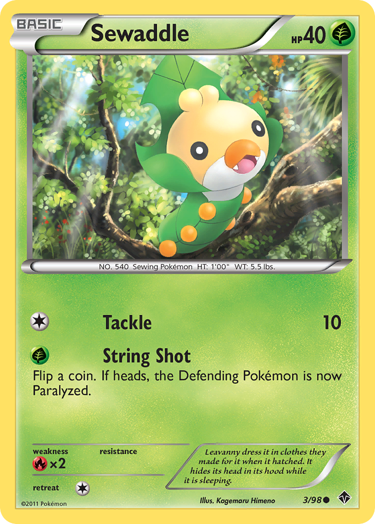 Sewaddle (3/98) [Black & White: Emerging Powers] | Exor Games Truro