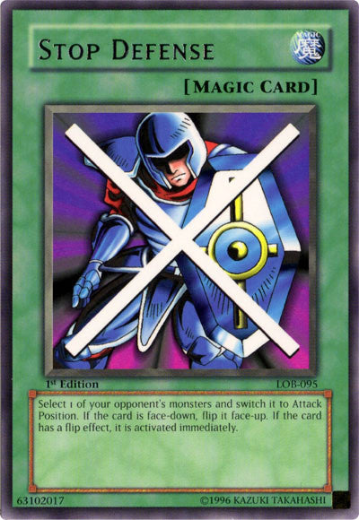 Stop Defense [LOB-095] Rare | Exor Games Truro