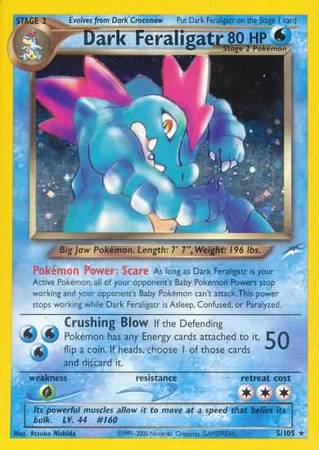 Dark Feraligatr (5/105) [Neo Destiny Unlimited] | Exor Games Truro